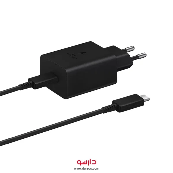 شارژر دیواری سامسونگ 45 وات Travel Adapter 1.8m به همراه کابل تبدیل USB-C